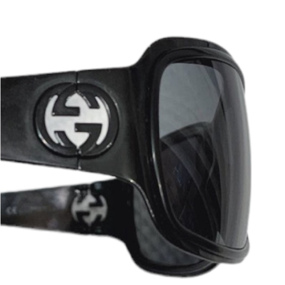 Gucci sunglasses black logo fashion luxury designer real authentic men - Picture 13 of 15